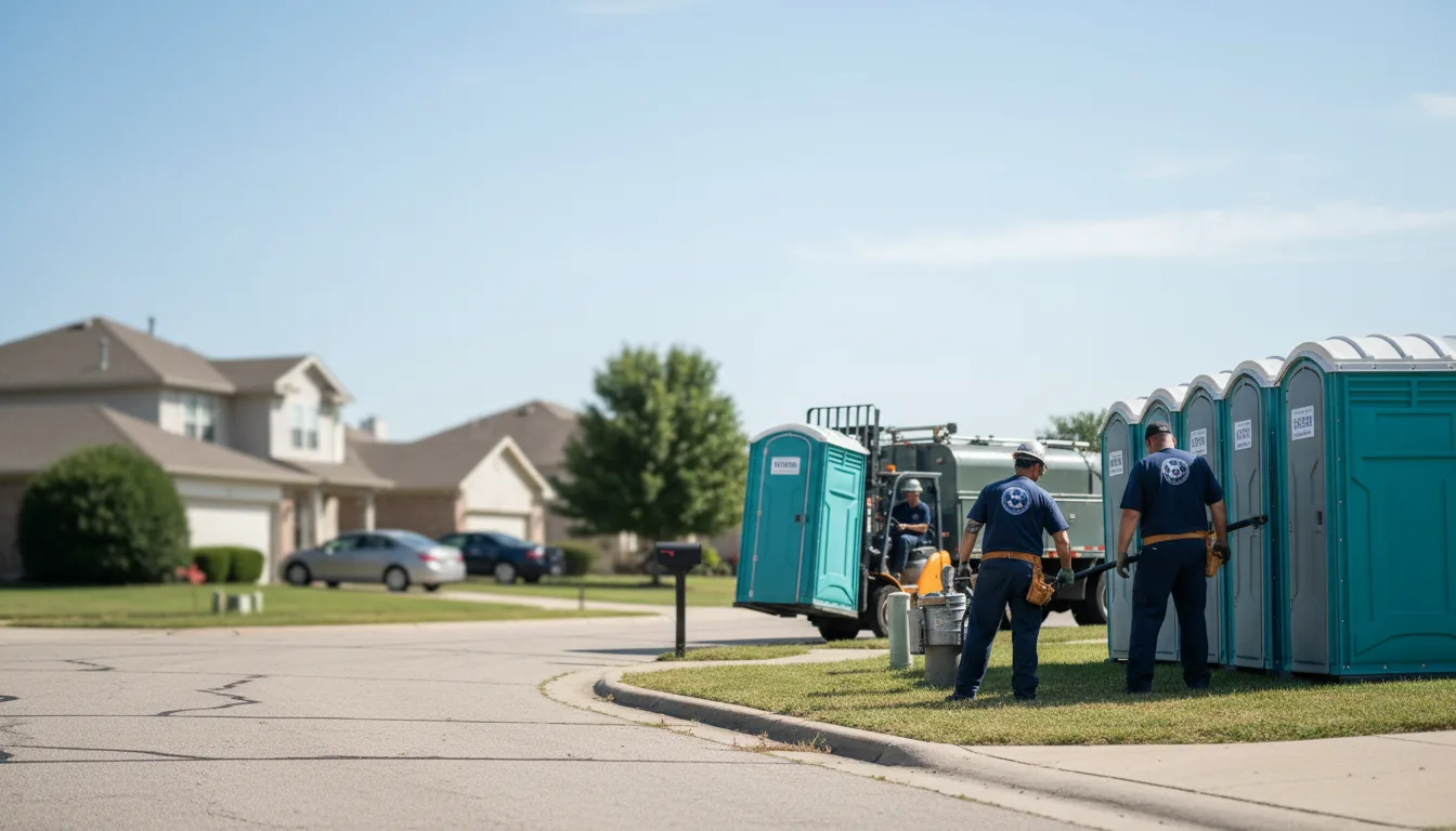Porta Potty Rental in Robinson, IL near me